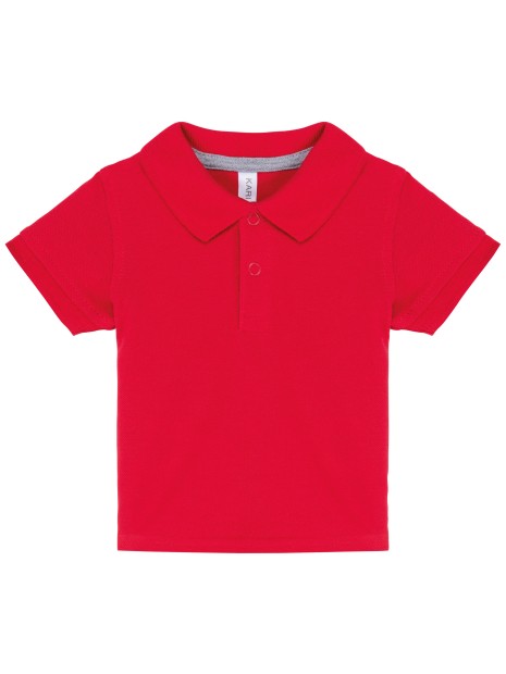 KARIBAN Polo manches courtes bébé /api/colors/c953313a-9c9d-493b-934e-ddcf8fada2ae personnalisable