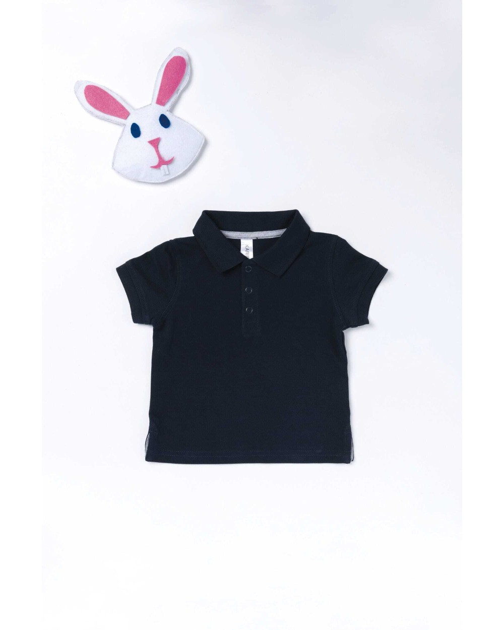 KARIBAN Kurzarm Poloshirt für Babies Baby Artikeln personalisierbar
