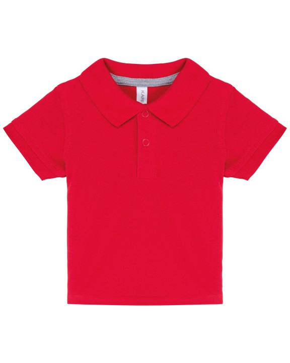 Baby artikelen KARIBAN Baby polo korte mouwen voor bedrukking &amp; borduring
