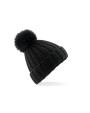 Mutsen BEECHFIELD VERBIER FAUX FUR POP POM CHUNKY BEANIE voor bedrukking &amp; borduring