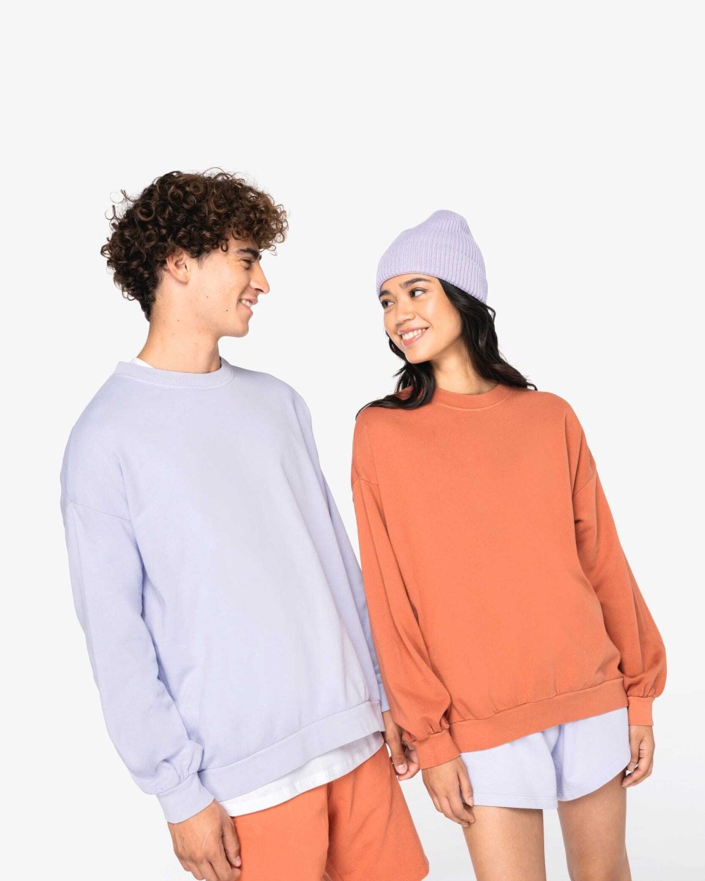Sweaters & hoodies NATIVE SPIRIT Ecologische oversized uniseks sweater French Terry voor bedrukking &amp; borduring