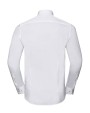 RUSSELL Men's LS Tailored Contrast Ultimate Stretch Shirt Hemden personalisierbar