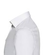 RUSSELL Men's LS Tailored Contrast Ultimate Stretch Shirt Hemden personalisierbar