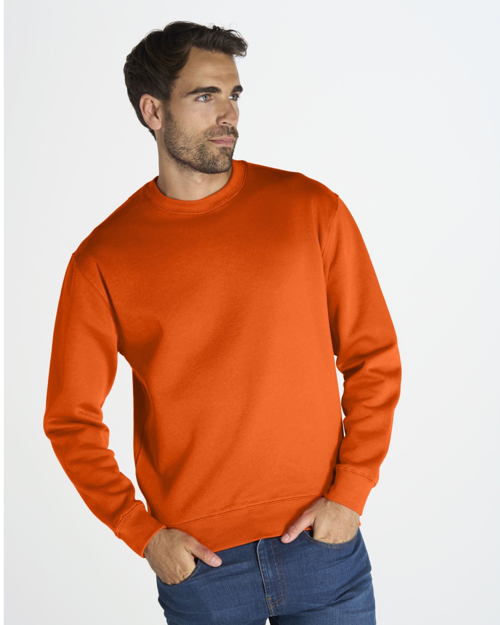 Sweaters & hoodies JHK JT SWEATSHIRT CR voor bedrukking &amp; borduring