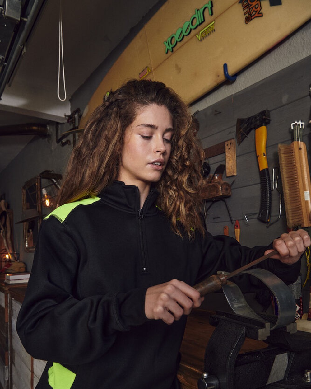 Sweaters & hoodies CLIQUE Ambition Half Zip voor bedrukking &amp; borduring