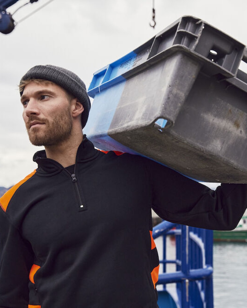 Sweaters & hoodies CLIQUE Ambition Half Zip voor bedrukking &amp; borduring