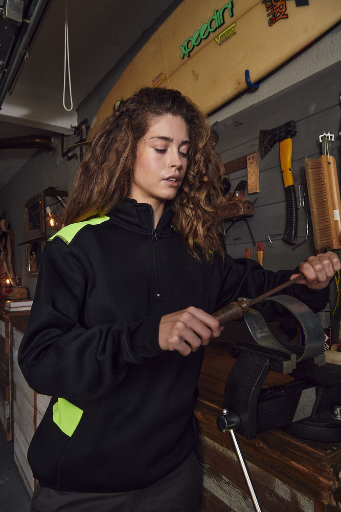 Sweat-shirts personnalisable CLIQUE Ambition Half Zip