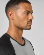 T-shirts PROACT Tweekleurig sport-t-shirt unisex voor bedrukking &amp; borduring