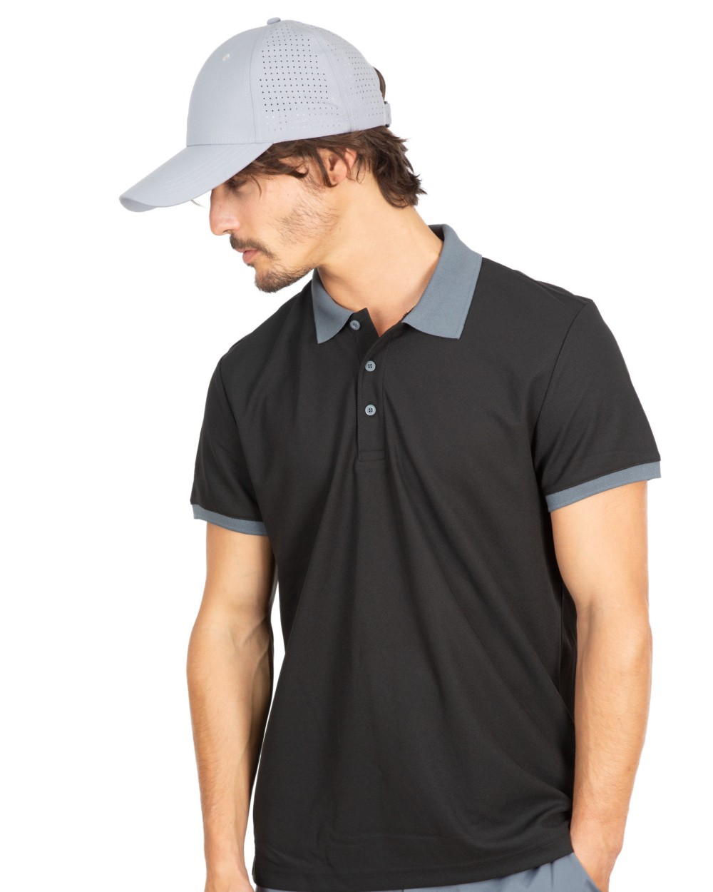 Casquettes personnalisable K-UP Casquette à panneaux perforé - 6 panneaux