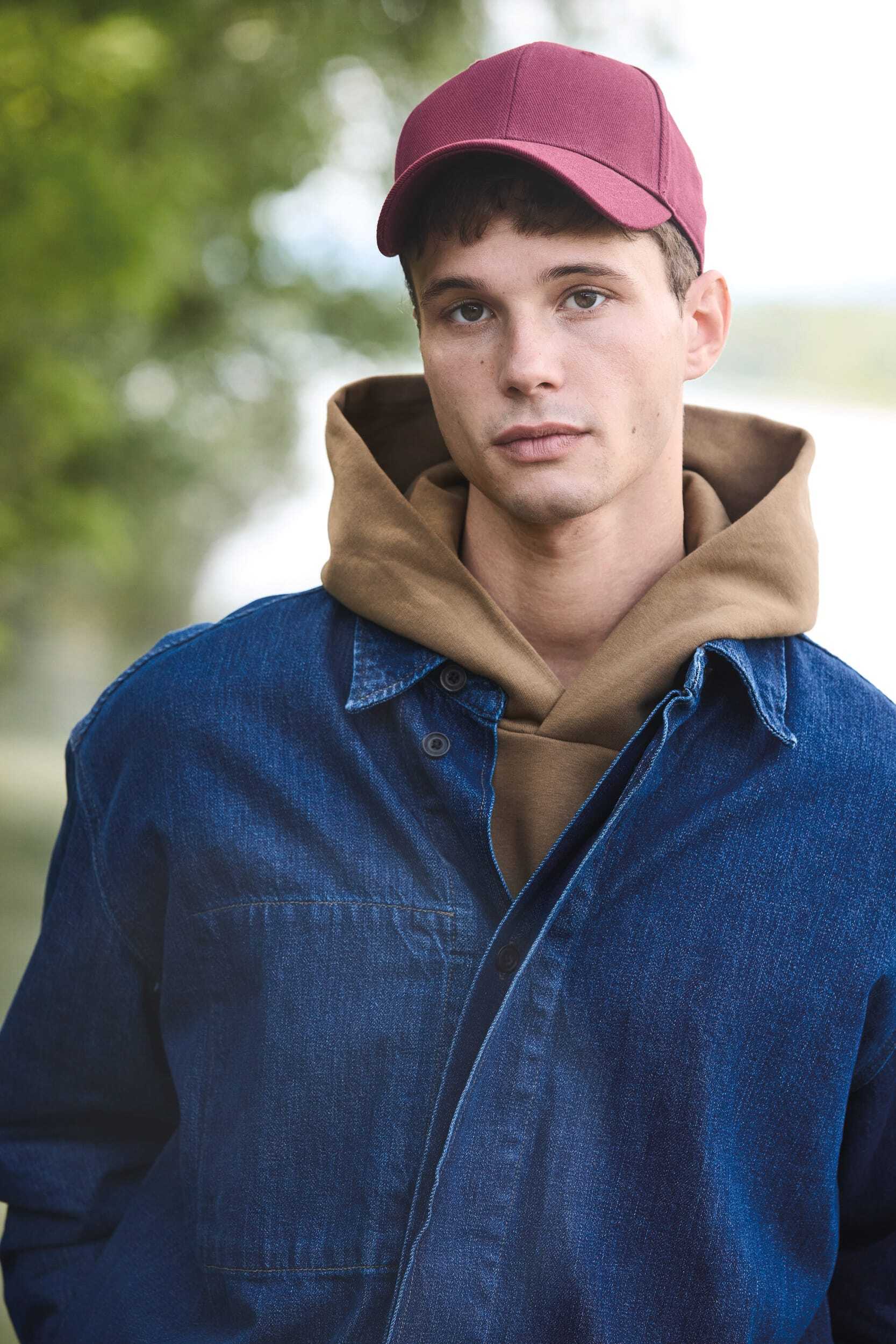 Casquettes personnalisable K-UP Casquette en coton bio 6 panneaux - K-up Gold Label