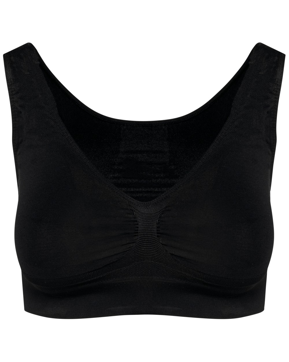 Benodigdheden KARIBAN Ecologische en naadloze push-up bh voor bedrukking &amp; borduring