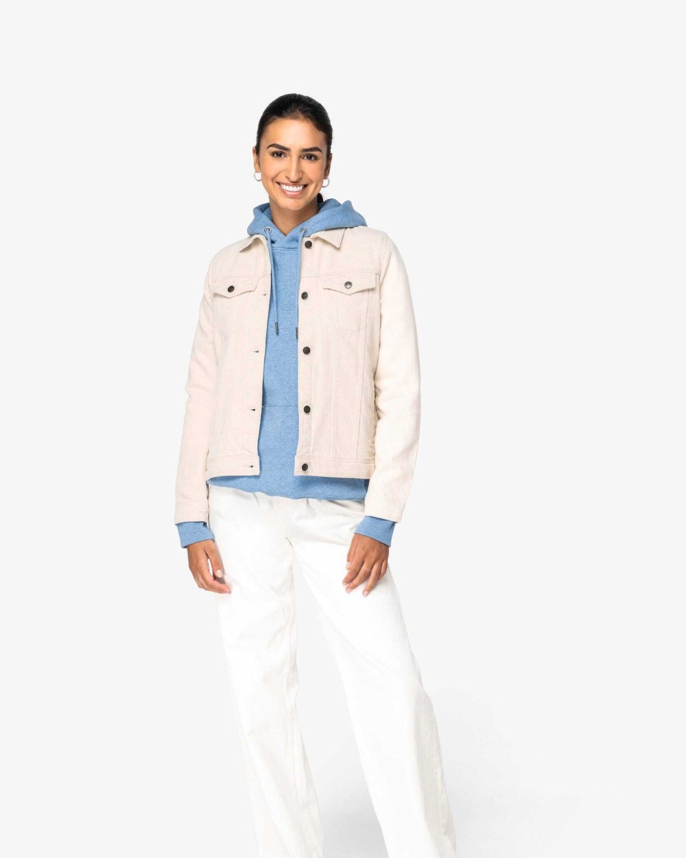 Vestes personnalisable NATIVE SPIRIT Veste écoresponsable en chanvre femme