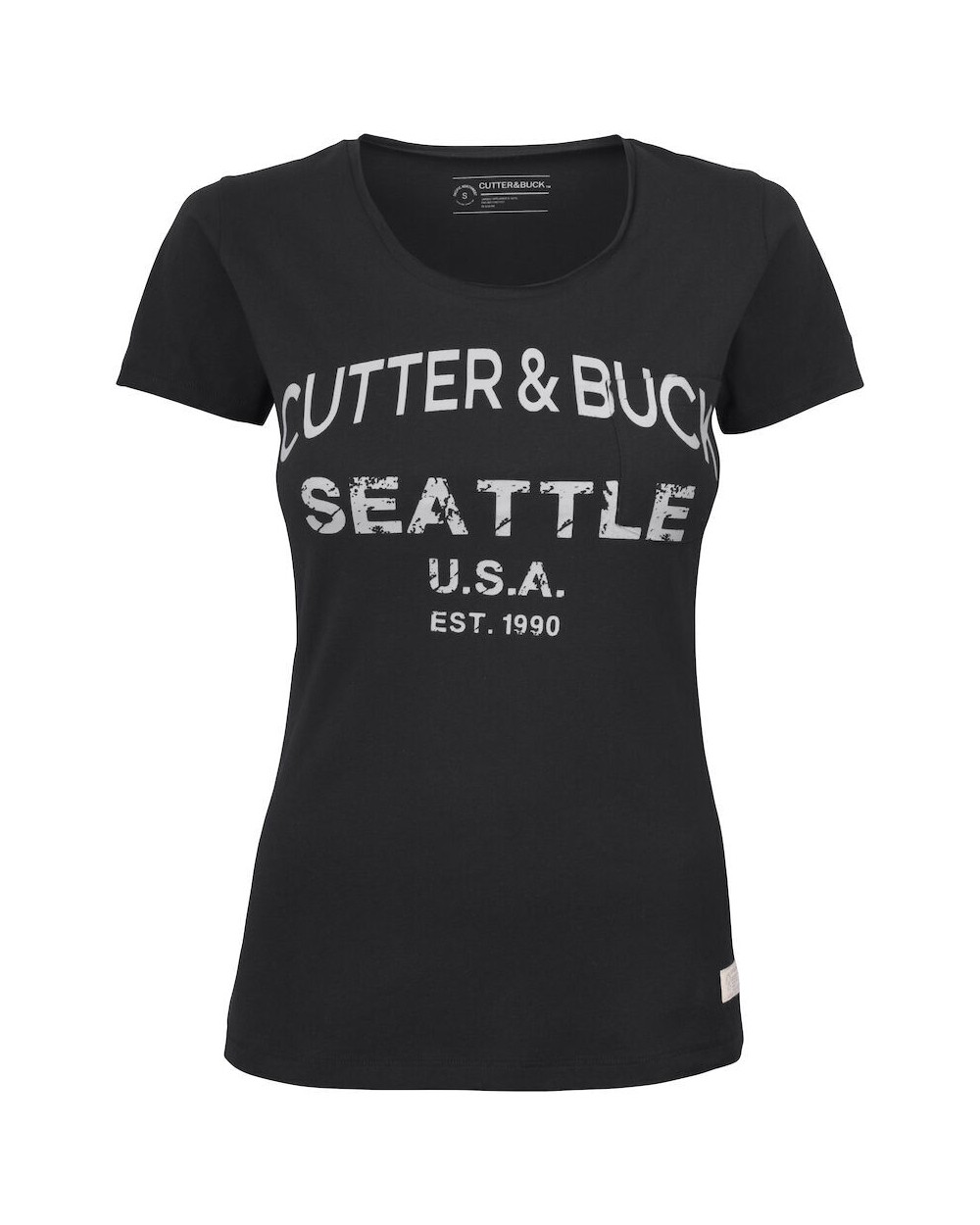 T-shirts CUTTER & BUCK Pacific City Tee Dames voor bedrukking &amp; borduring