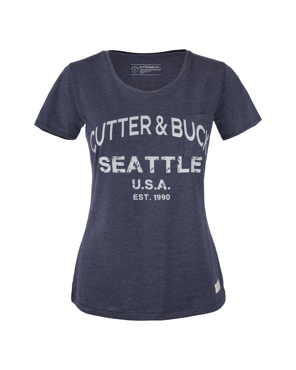 CUTTER & BUCK Pacific City Tee Ladies T-Shirts personalisierbar