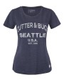 T-Shirts personnalisable CUTTER & BUCK Pacific City Tee ladies