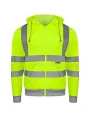 Jassen KORNTEX Hi-Vis Zipper Hoody Galway voor bedrukking &amp; borduring