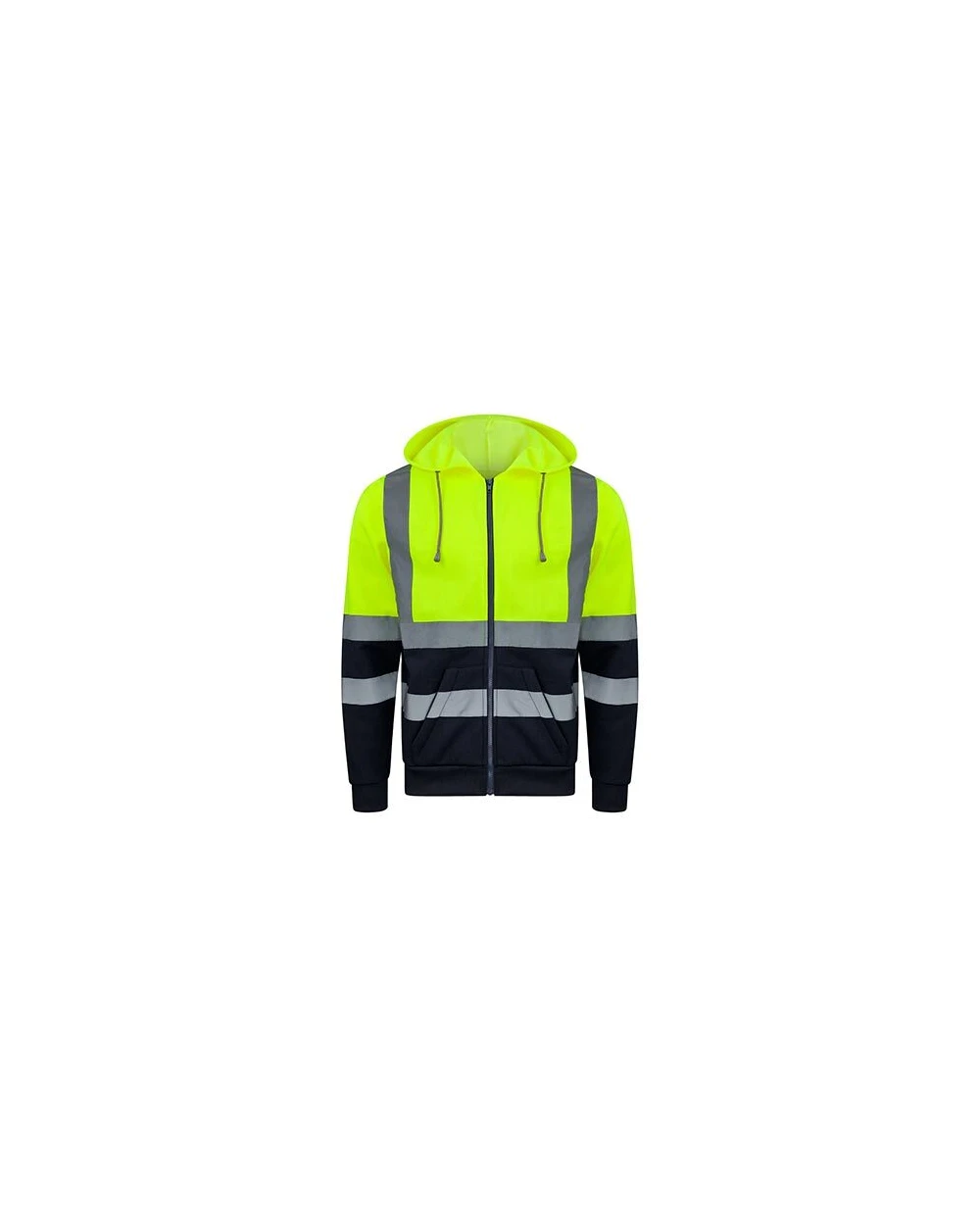 Vestes personnalisable KORNTEX Hi-Vis Zipper Hoody Galway