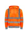 Vestes personnalisable KORNTEX Hi-Vis Zipper Hoody Galway