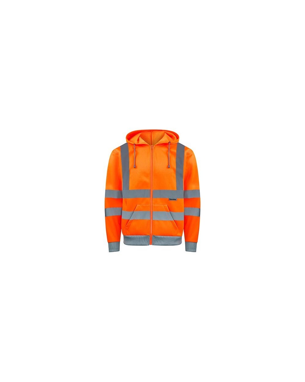 Vestes personnalisable KORNTEX Hi-Vis Zipper Hoody Galway