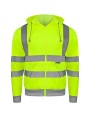 Vestes personnalisable KORNTEX Hi-Vis Zipper Hoody Galway