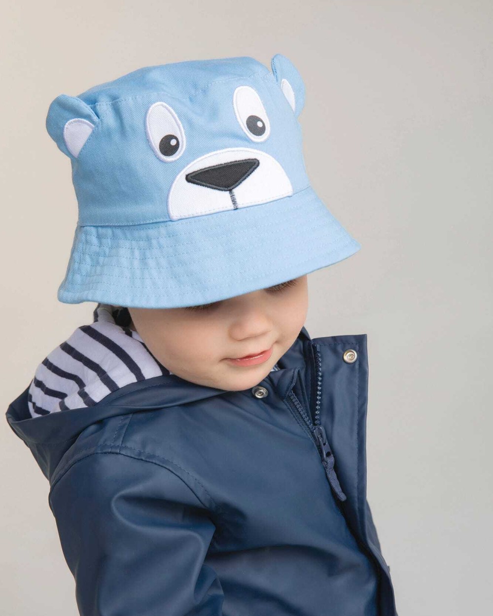 Bucket hats LARKWOOD Baby bob met figuur voor bedrukking &amp; borduring