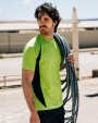 VELILLA TWO-TONE TECHNICAL T-SHIRT T-Shirts personalisierbar