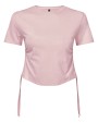 T-Shirts personnalisable TRIDRI Women´s Ruched Crop Top