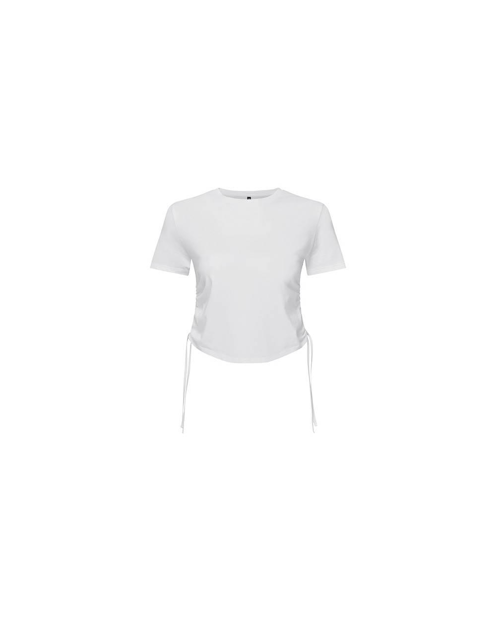 T-shirts TRIDRI Women´s Ruched Crop Top voor bedrukking &amp; borduring