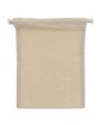 4DO Zuziehbeutel OEKO-TEX® Baumwolle 140g/m² 15x20cm Taschen personalisierbar