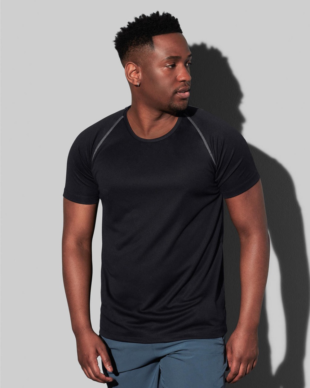 T-shirts STEDMAN ACTIVE 140 TEAM RAGLAN voor bedrukking &amp; borduring