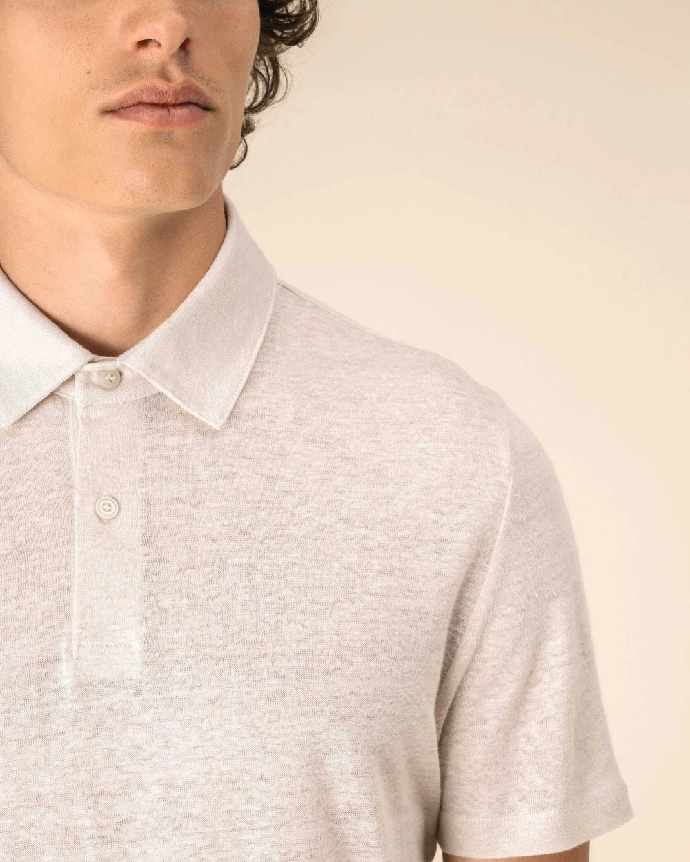 SPASSO Herren-Poloshirts aus Leinen Poloshirts personalisierbar