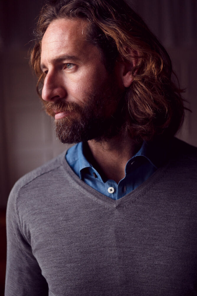 Truien J. HARVEST & FROST MerinoV
Gebreide Sweater Heren voor bedrukking &amp; borduring