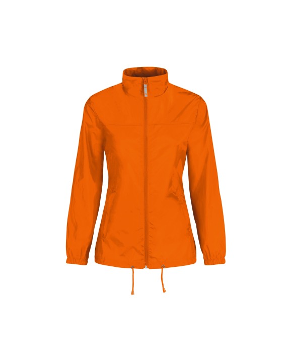Vestes personnalisable B&C Coupe vent femme Sirocco
