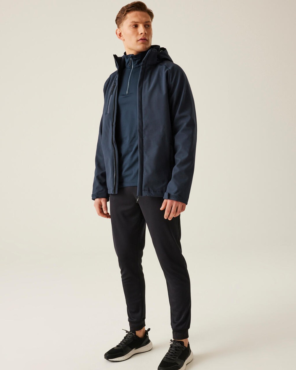 REGATTA Repeller Lined Hooded Softshell Softshells personalisierbar