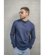 T-shirts HRM Men´s Premium Highneck Longsleeve Tees voor bedrukking &amp; borduring
