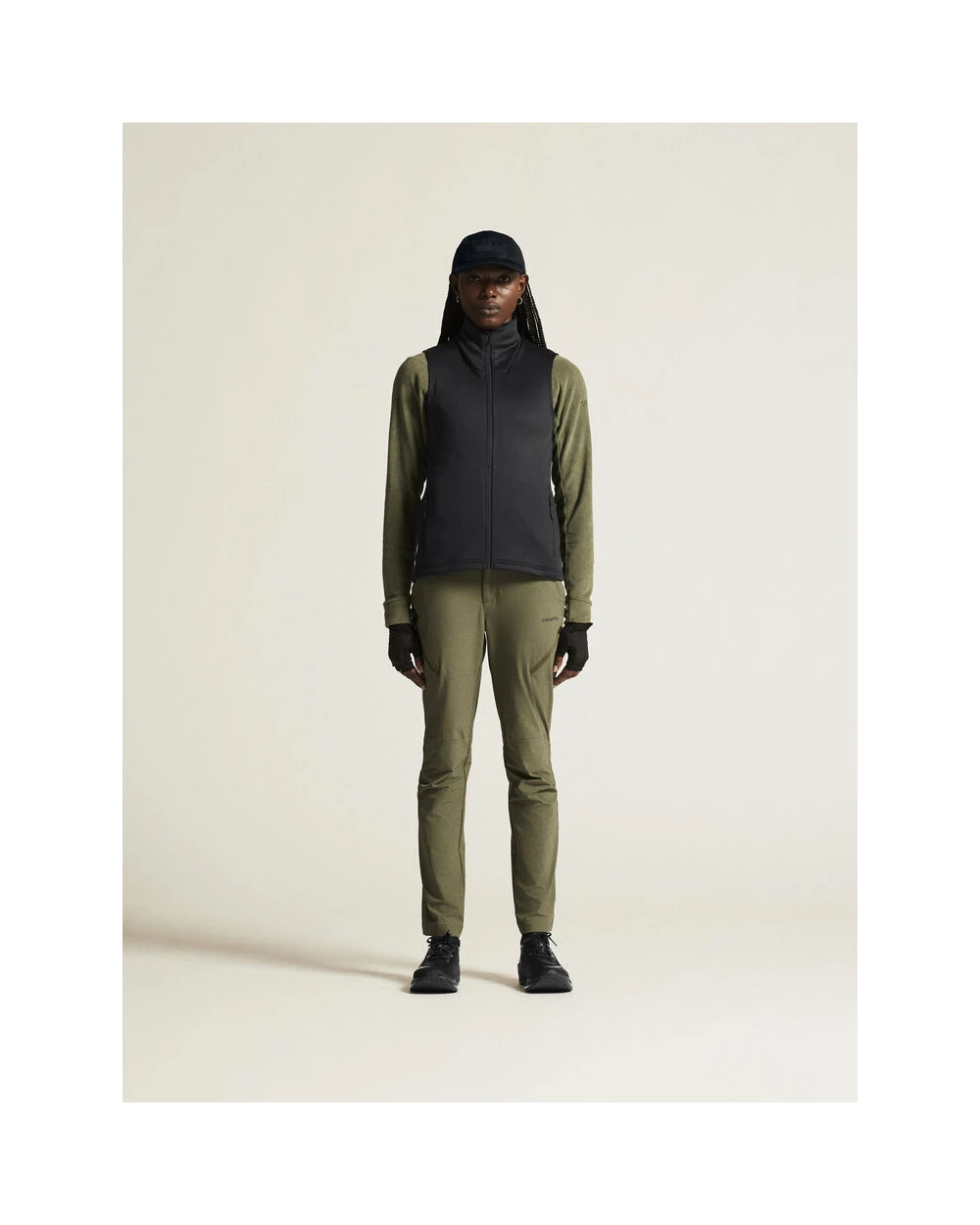 Laines polaires personnalisable CRAFT ADV Explore Power Fleece Vest W