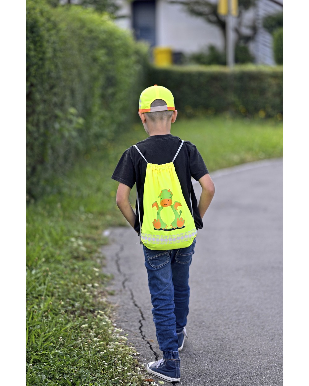 Tassen & Zakken KORNTEX Childrens Gym Bag Funtastic Wildlife voor bedrukking &amp; borduring