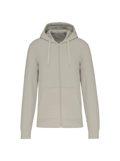 KARIBAN Sweat-shirt écoresponsable zippé à capuche homme /api/colors/302fd302-e078-4b9e-9110-9050d6331057 personnalisable