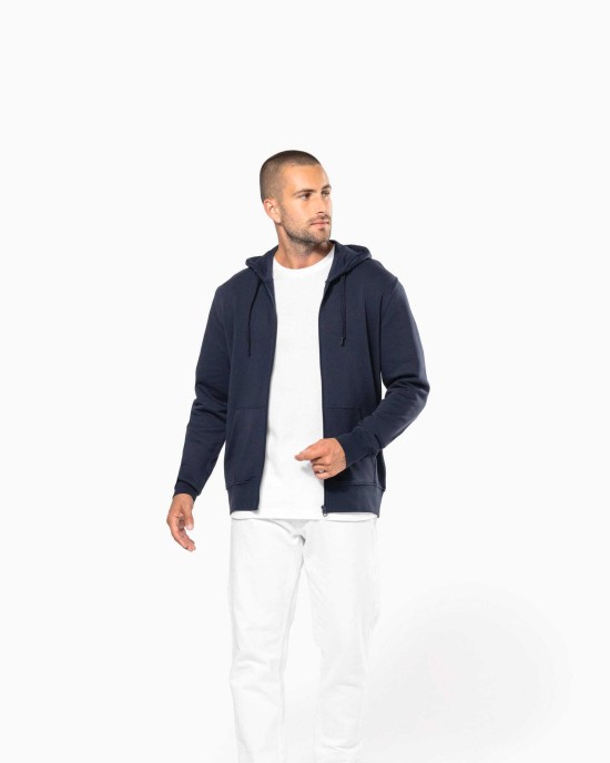 Sweat-shirts personnalisable Kariban Sweat-shirt écoresponsable zippé à capuche homme