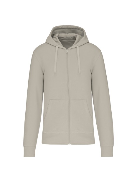 KARIBAN Sweat-shirt écoresponsable zippé à capuche homme /api/colors/302fd302-e078-4b9e-9110-9050d6331057 personnalisable
