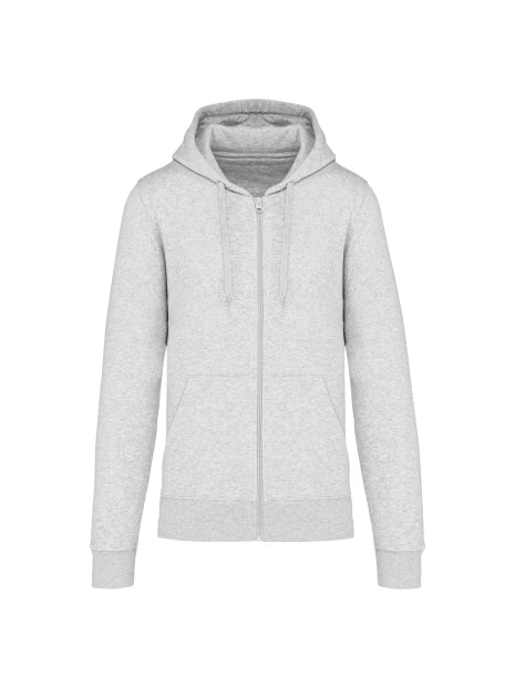 KARIBAN Sweat-shirt écoresponsable zippé à capuche homme /api/colors/4a891c91-7426-40ec-9f86-8674f2899954 personnalisable