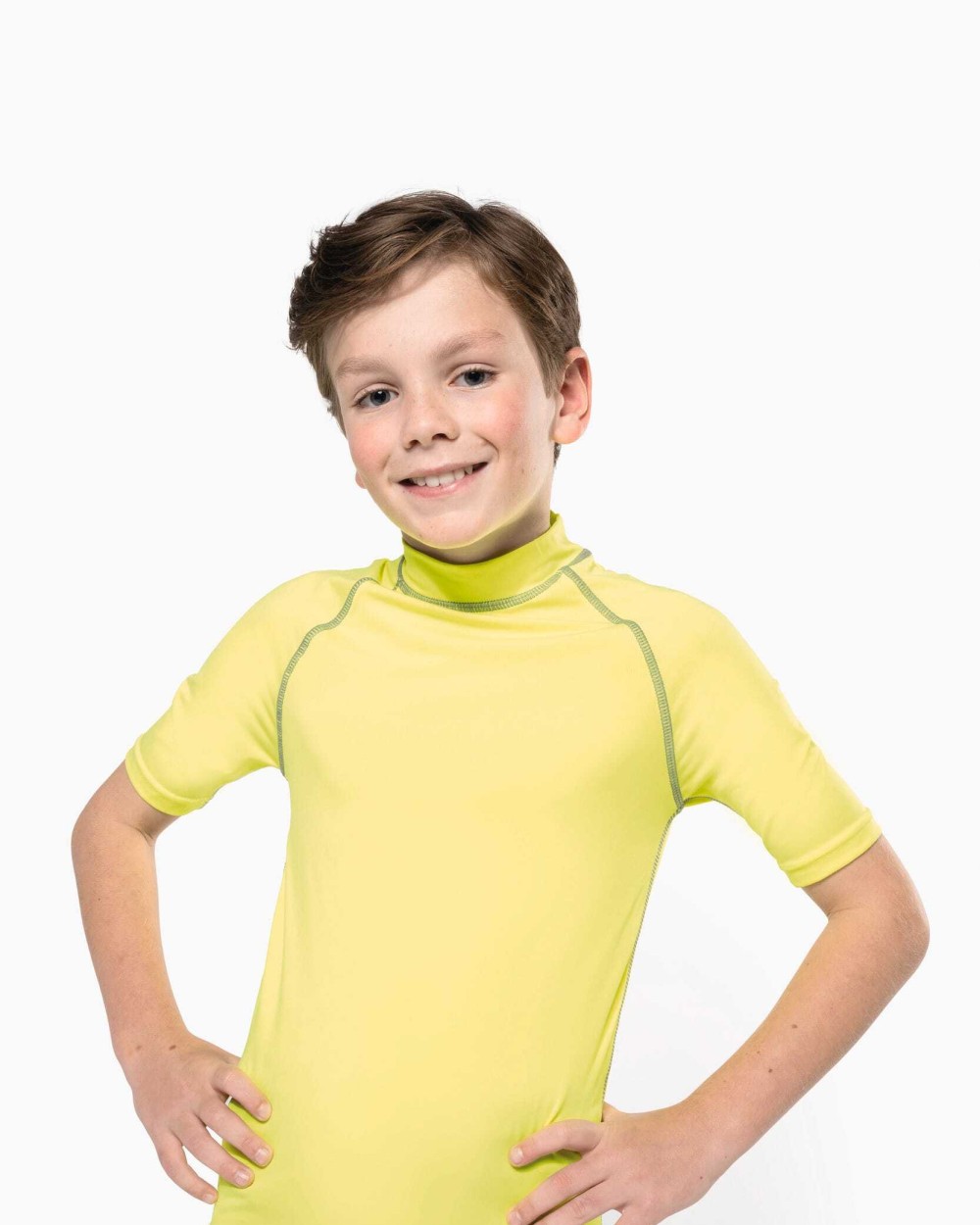 T-shirts PROACT Functioneel kids-T-shirt met korte mouwen en anti-UV-bescherming voor bedrukking &amp; borduring