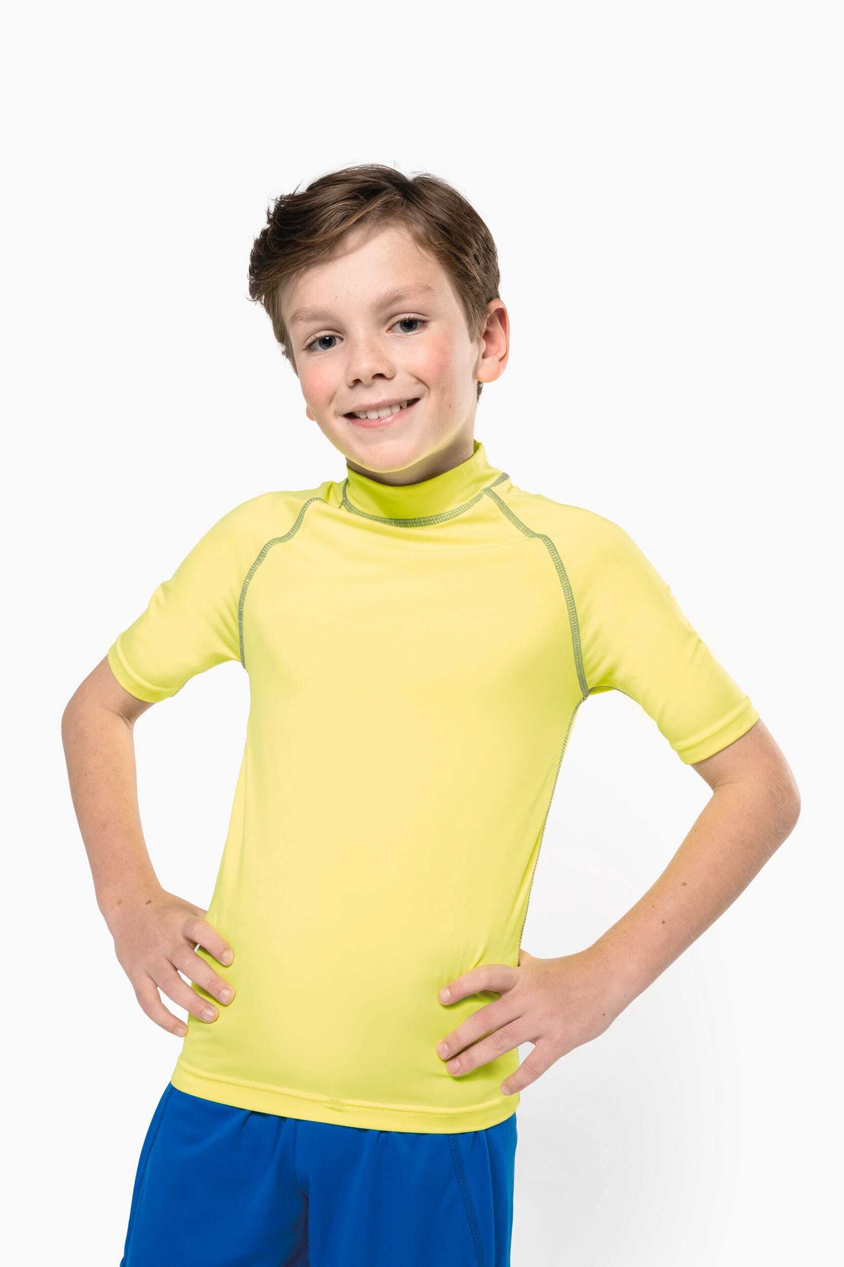 T-shirts PROACT Functioneel kids-t-shirt met korte mouwen en anti-UV-bescherming voor bedrukking &amp; borduring