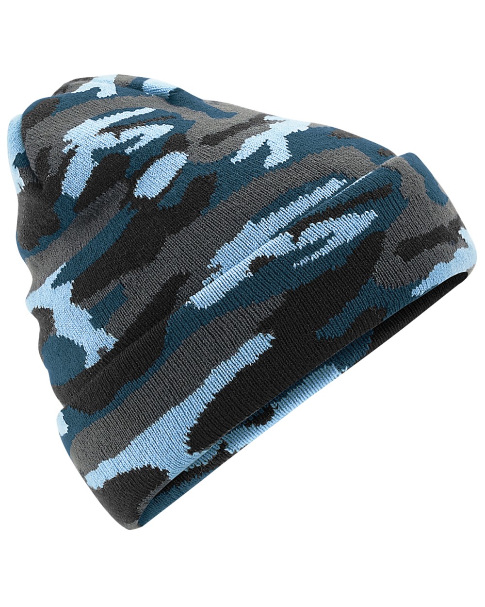 BEECHFIELD CAMO CUFFED BEANIE Mützen personalisierbar