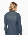 Chemises personnalisable KARIBAN Chemise denim manches longues femme