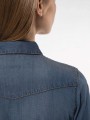 Chemises à personnaliser KARIBAN Chemise denim manches longues femme 