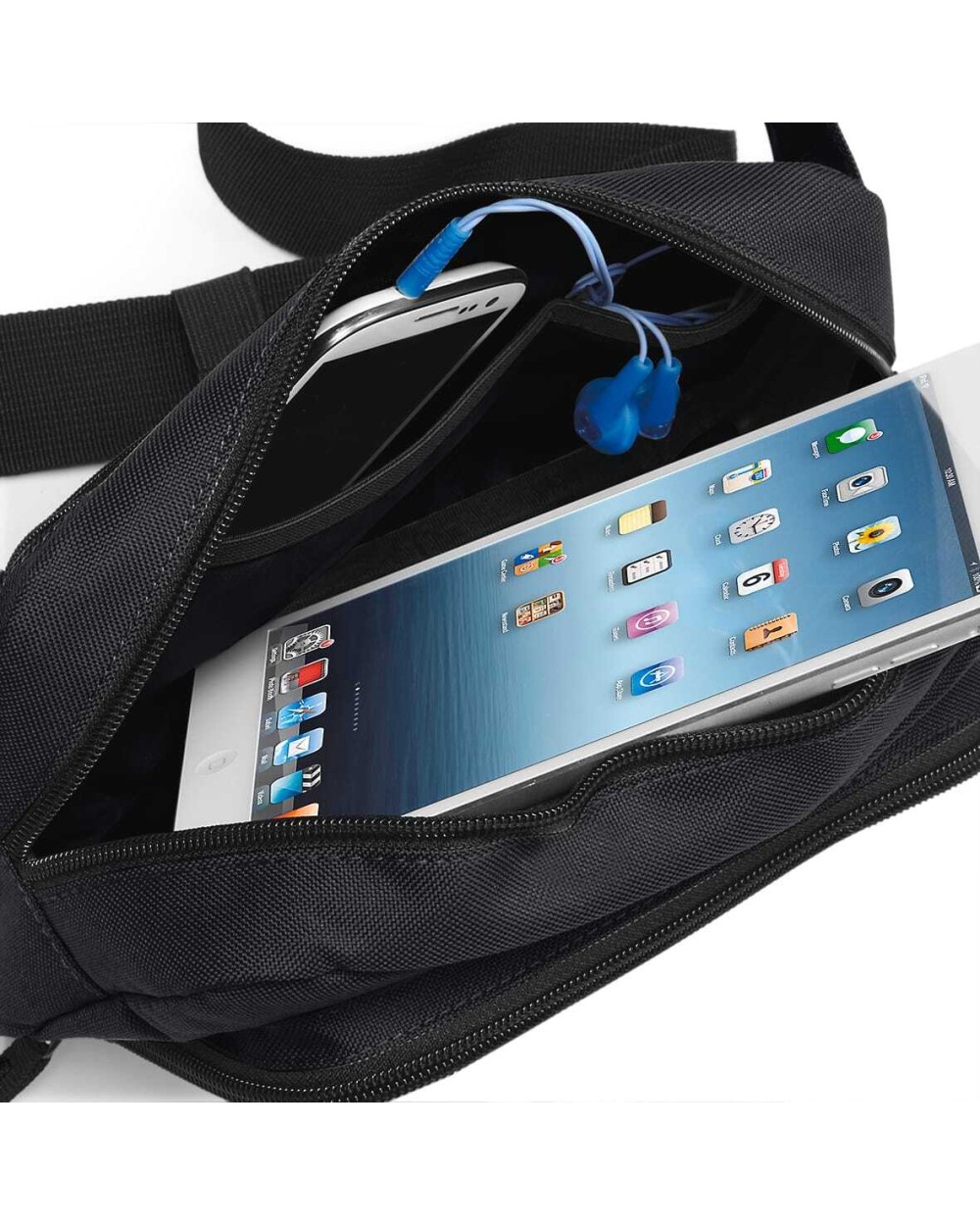 Tassen & Zakken BAG BASE Heuptasje met organizer voor bedrukking &amp; borduring