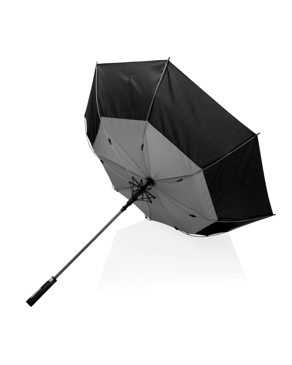 4DO 27" Impact AWARE™ RPET 190T Auto-Open Stormproof-Schirm Regenschirme personalisierbar