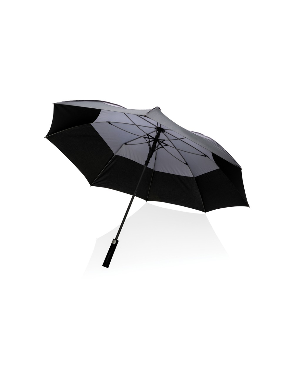 4DO 27" Impact AWARE™ RPET 190T Auto-Open Stormproof-Schirm Regenschirme personalisierbar
