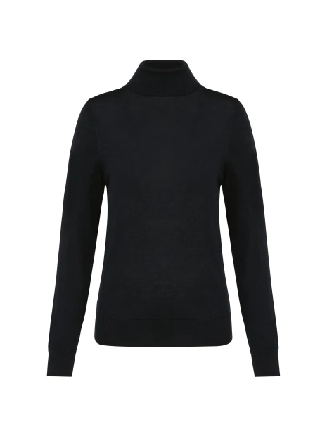 KARIBAN Pull Mérinos col roulé femme /api/colors/b9fdad4a-5e94-45cb-8c03-c08b349b28c3 personnalisable